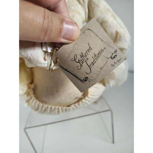 Joe Spencer Gathered Traditions Doll Winter Pixie Marie Snow Woman Person w/tag - Picture 8 of 11